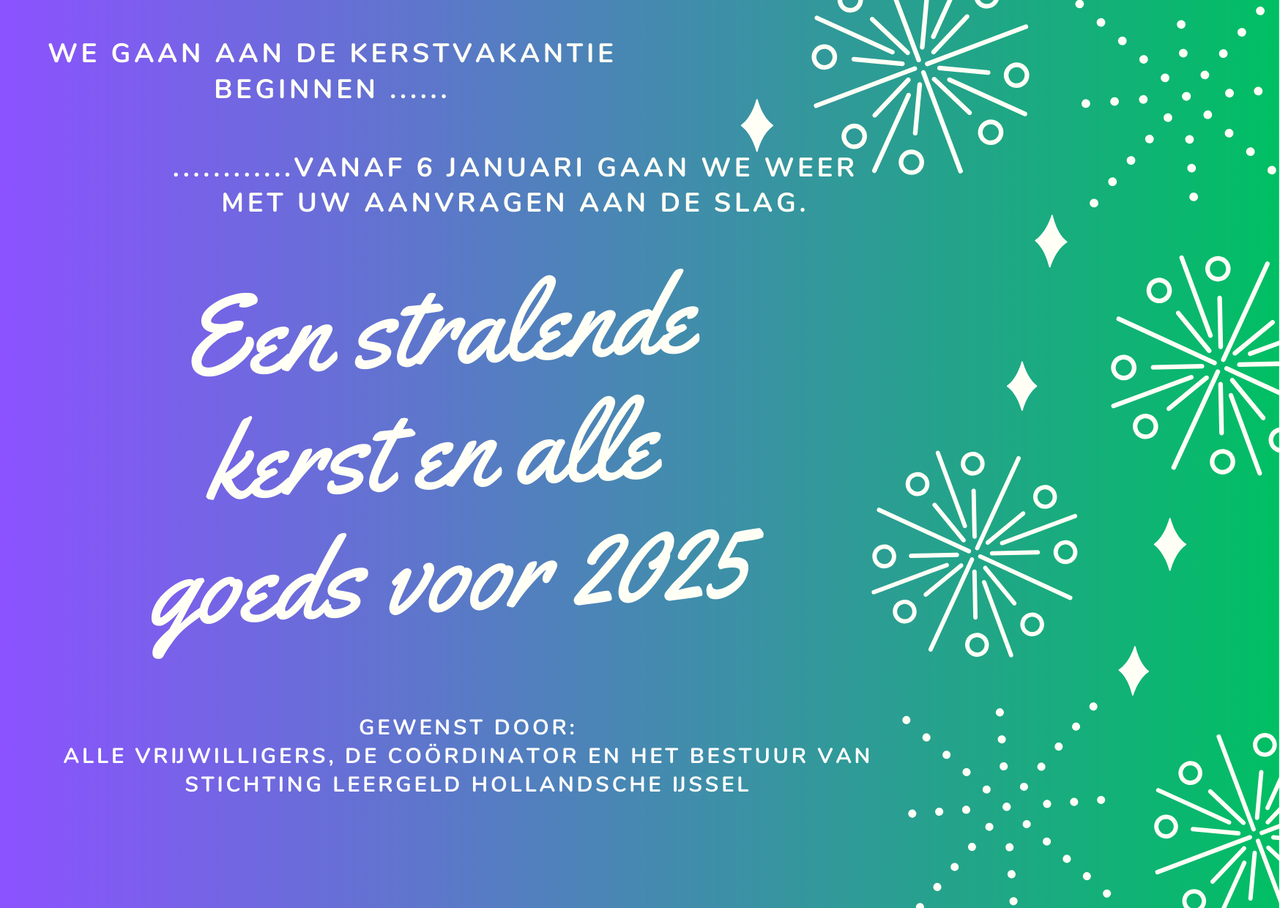 kerst- en nieuwjaarsgroet